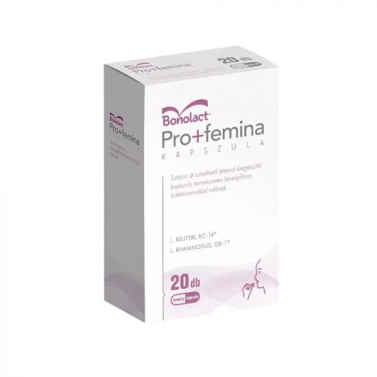 BONOLACT PRO+FEMINA PROBIOTIKUM KAPSZULA - 20X BONOLACT PRO+FEMINA PROBIOTIKUM KAPSZULA - 20X